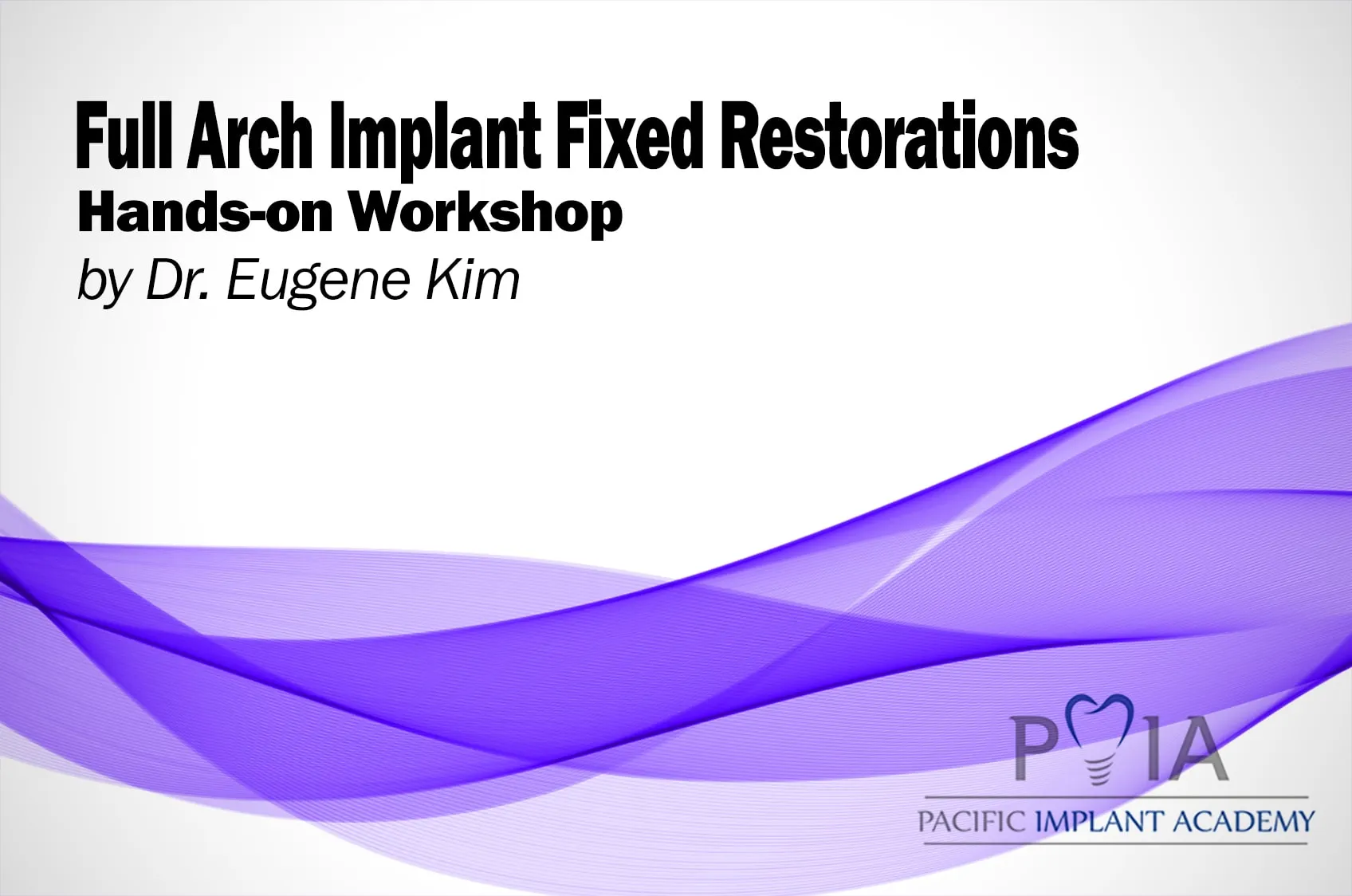 Full-Arch Implant Fixed Restoration